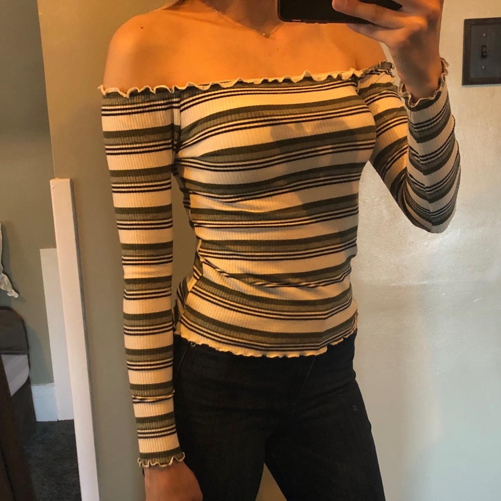 Charlotte Russe off the shoulder top